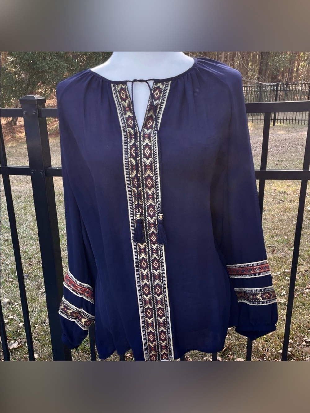 Four (4) New Women’s Chico’s Bundle — Button Up Shirt, Blouse, Jacket & Cardigan - Picture 3 of 15